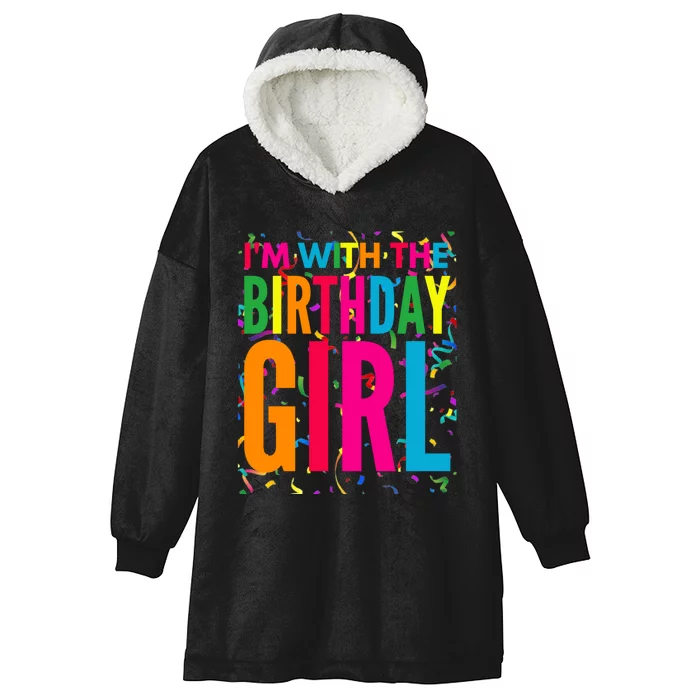 ItS My Birthday Funny Happy Birthday Party Hooded Wearable Blanket