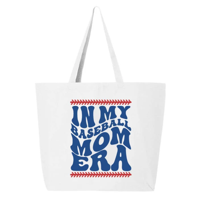 In My Baseball Mom Era Funny Family Mama Gifts 25L Jumbo Tote