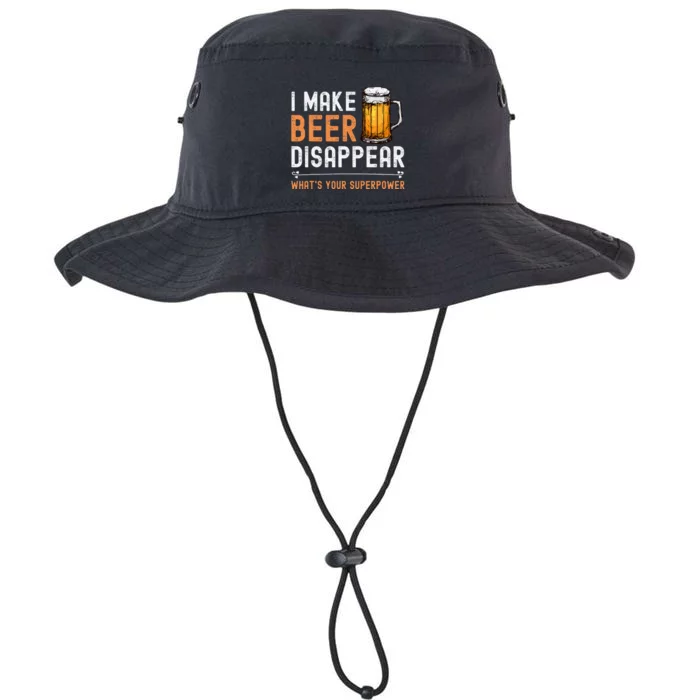 I Make Beer Disappear WhatS Your Superpower Funny Drinking Legacy Cool Fit Booney Bucket Hat