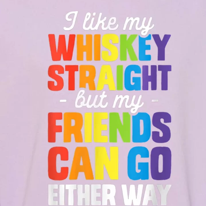 I May Be Straight But I Dont Hate Lgbt Gay Pride Gift Garment-Dyed Sweatshirt