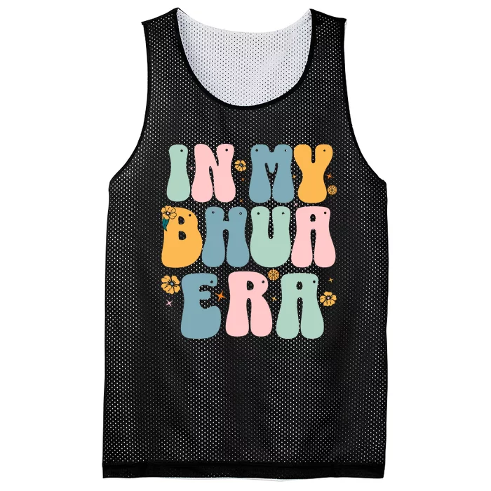 In My Bhua Era Mesh Reversible Basketball Jersey Tank