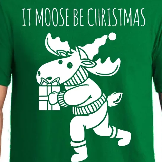 It Moose Be Christmas Humor Holiday Pajama Set