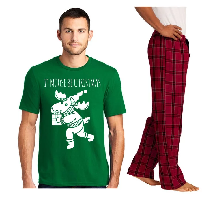 It Moose Be Christmas Humor Holiday Pajama Set