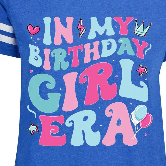 In My Birthday Girl Era Enza Ladies Jersey Football T-Shirt