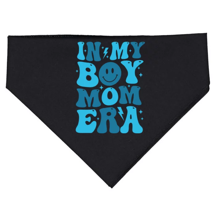 In My Boy Mom Era USA-Made Doggie Bandana