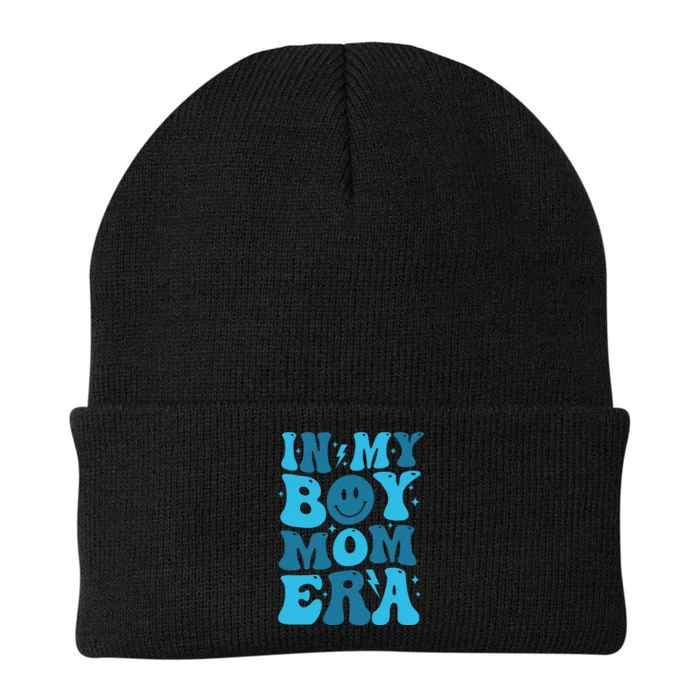 In My Boy Mom Era Knit Cap Winter Beanie