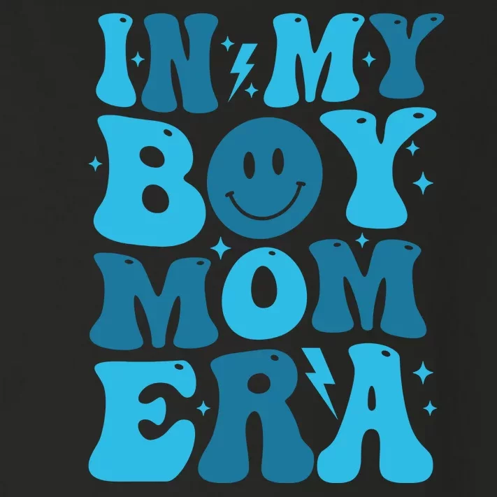 In My Boy Mom Era Toddler Long Sleeve Shirt