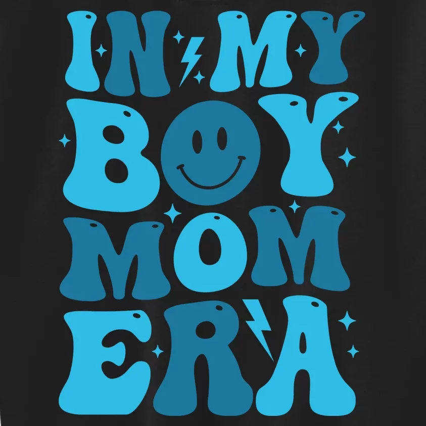 In My Boy Mom Era Kids Sweatshirt