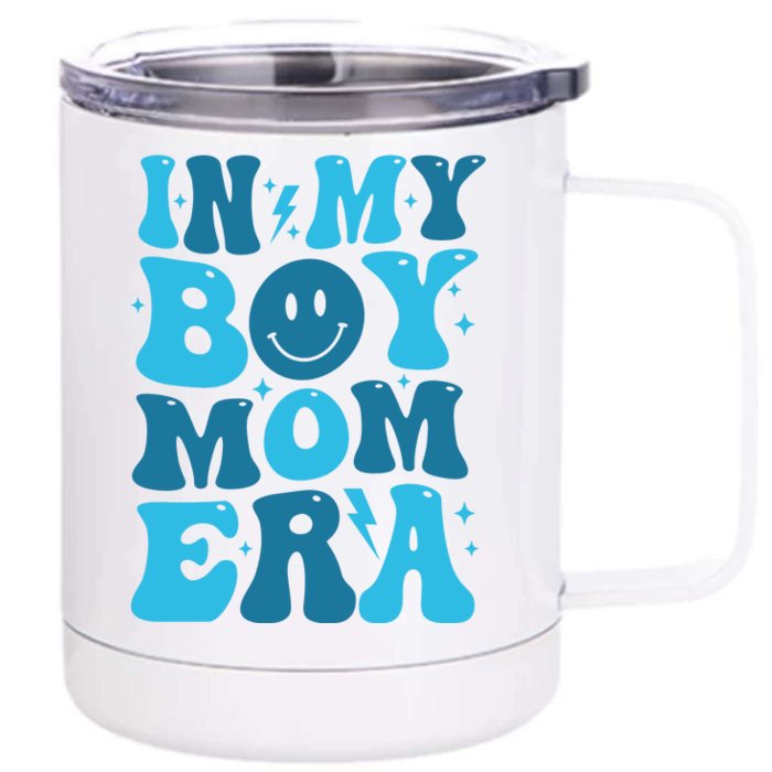 In My Boy Mom Era Front & Back 12oz Stainless Steel Tumbler Cup