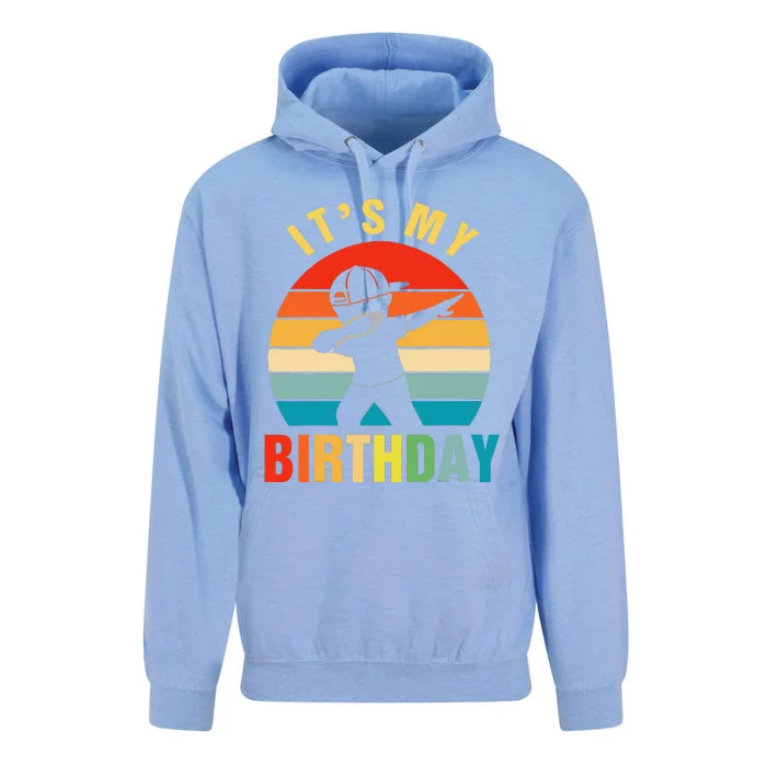 Its My Birthday Dabbing Birthday Gift Unisex Surf Hoodie