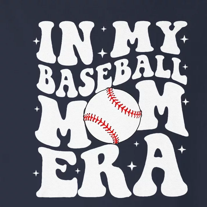 In My Baseball Mom Era Baseball Mama Game Day Mothers Day Toddler Long Sleeve Shirt