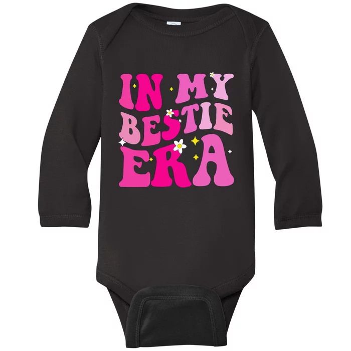 In My Bestie Era Boy Matching Friends Baby Long Sleeve Bodysuit