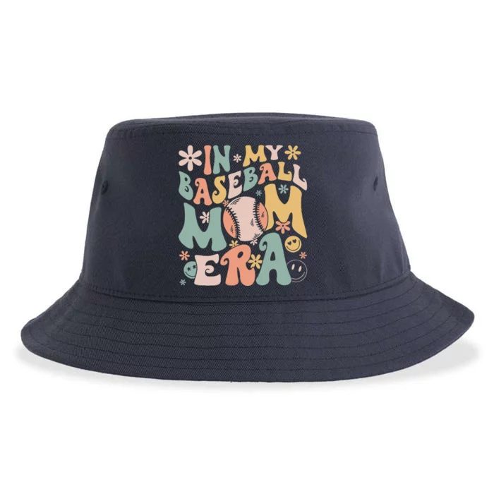 In My Baseball Mom Era Funny Baseball Mama Mothers Day Gifts Sustainable Bucket Hat