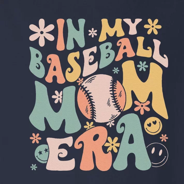 In My Baseball Mom Era Funny Baseball Mama Mothers Day Gifts Toddler Long Sleeve Shirt