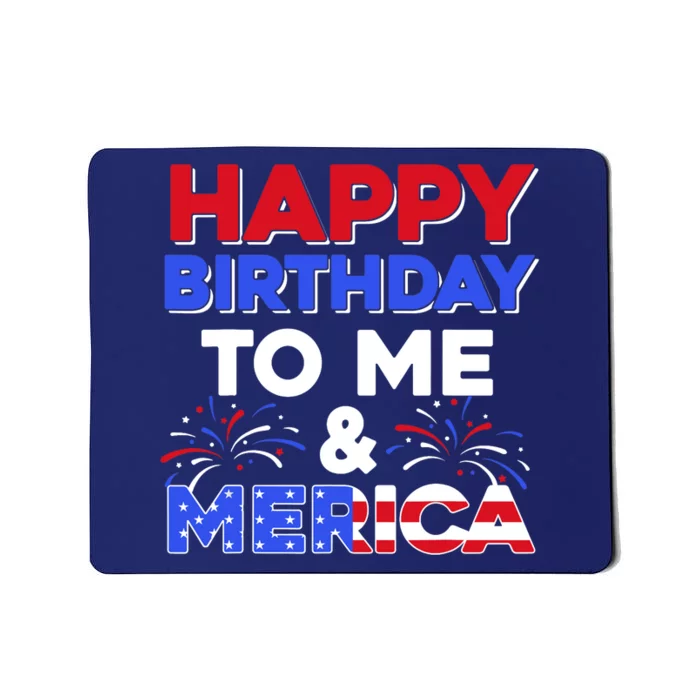 It's My Birthday July 4th American Independence Day Gift Mousepad