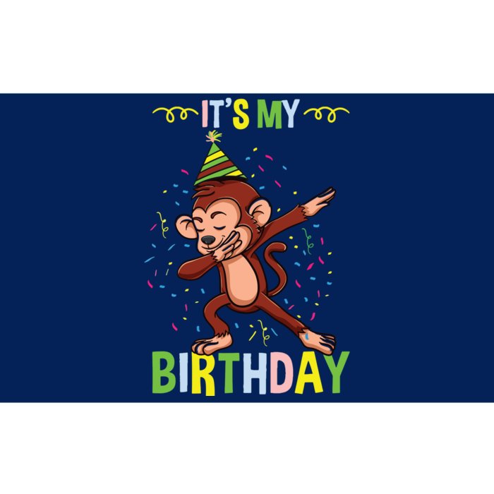 Its My Birthday Monkey Bumper Sticker