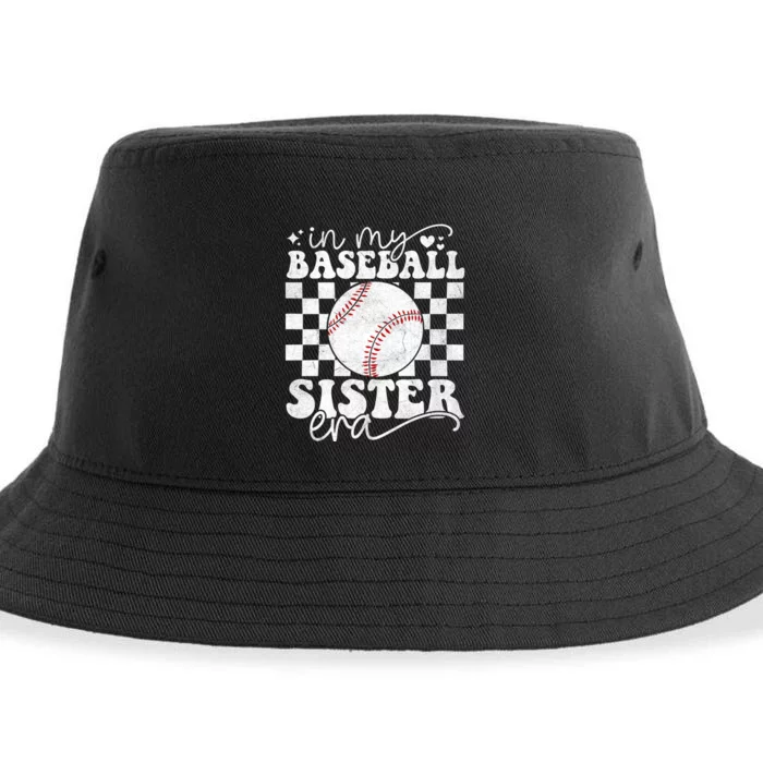 In My Baseball Sister Era Baseball Sister Sustainable Bucket Hat