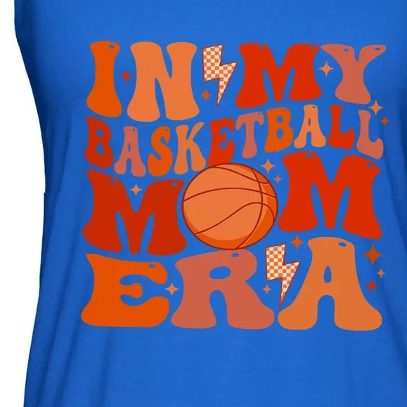 In My Basketball Mom Era Basketball Lover Mom Basketball Gift Ladies Essential Flowy Tank