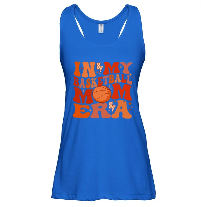 In My Basketball Mom Era Basketball Lover Mom Basketball Gift Ladies Essential Flowy Tank