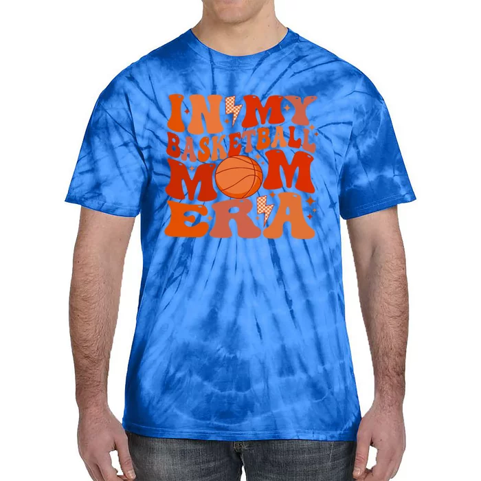 In My Basketball Mom Era Basketball Lover Mom Basketball Gift Tie-Dye T-Shirt