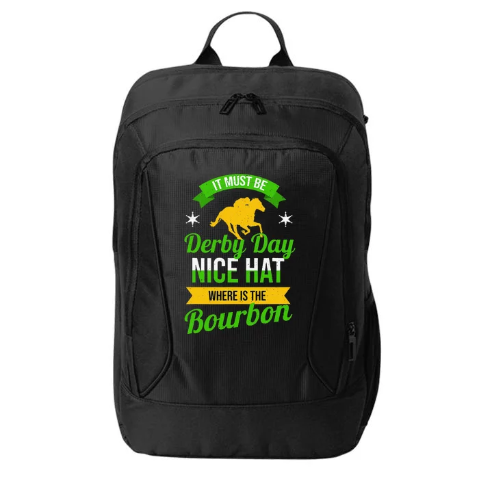 It Must Be Derby Day Ky Derby Horse City Backpack