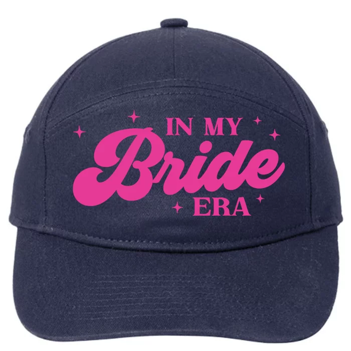 In My Bride Era Wedding Funny 7-Panel Snapback Hat