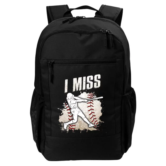 I Miss Baseball Daily Commute Backpack