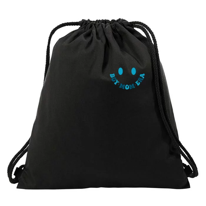 In My Boy Mom Era (2 Side) Drawstring Bag