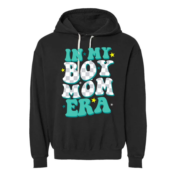 In My Boy Era Cute Mom Garment-Dyed Fleece Hoodie