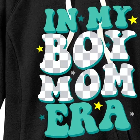 In My Boy Era Cute Mom Women's Fleece Hoodie