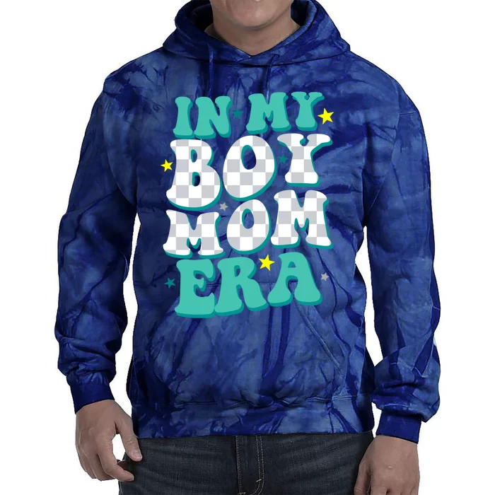 In My Boy Era Cute Mom Tie Dye Hoodie