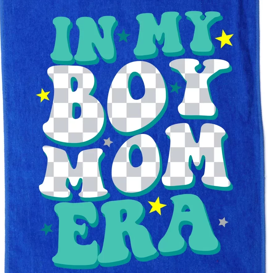 In My Boy Era Cute Mom Platinum Collection Golf Towel