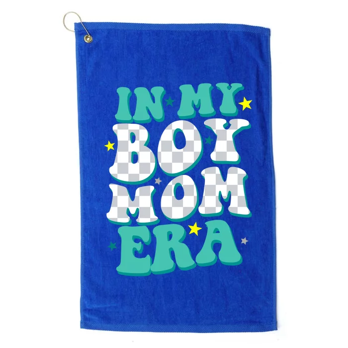 In My Boy Era Cute Mom Platinum Collection Golf Towel