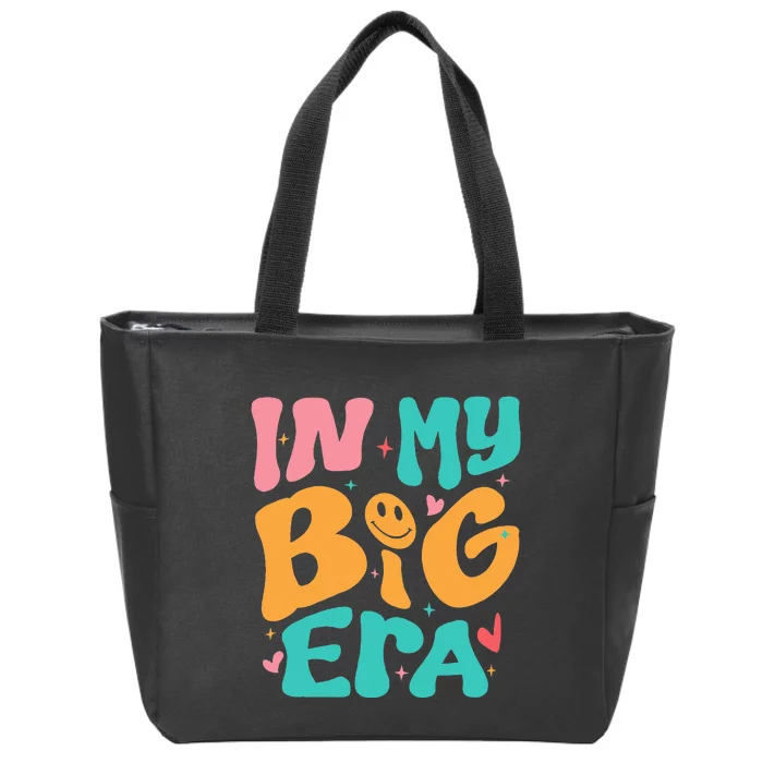 In My BIG Little ERA Sorority Reveal Retro Zip Tote Bag