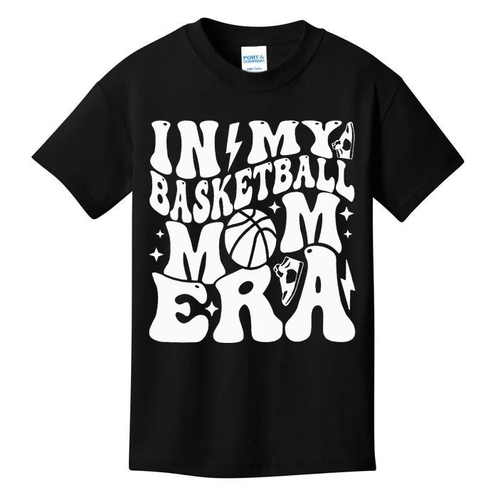 In My Basketball Mom Era Mother’s Day Kids T-Shirt