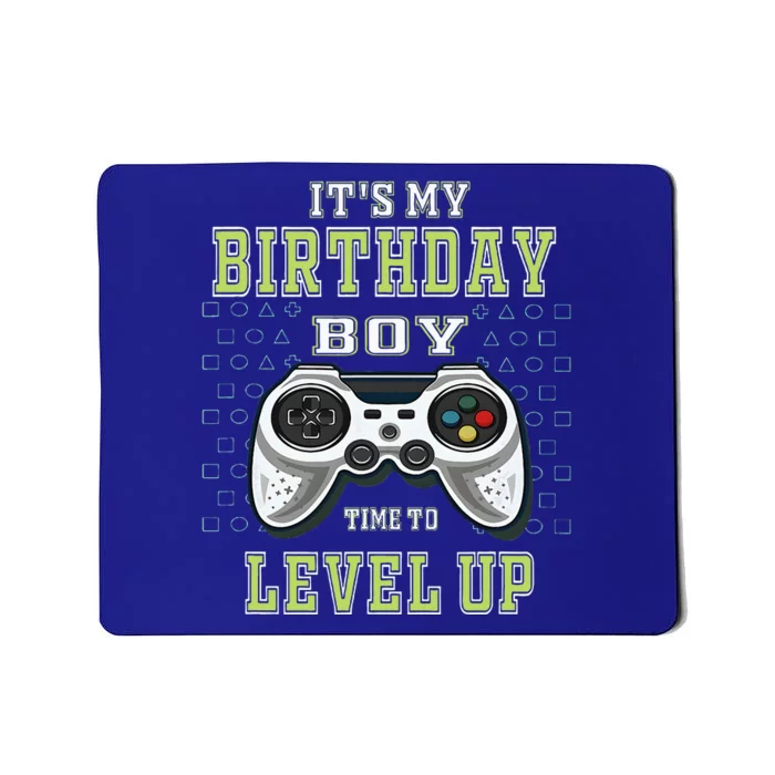 Its My Birthday Time To Level Up Video Game Mousepad