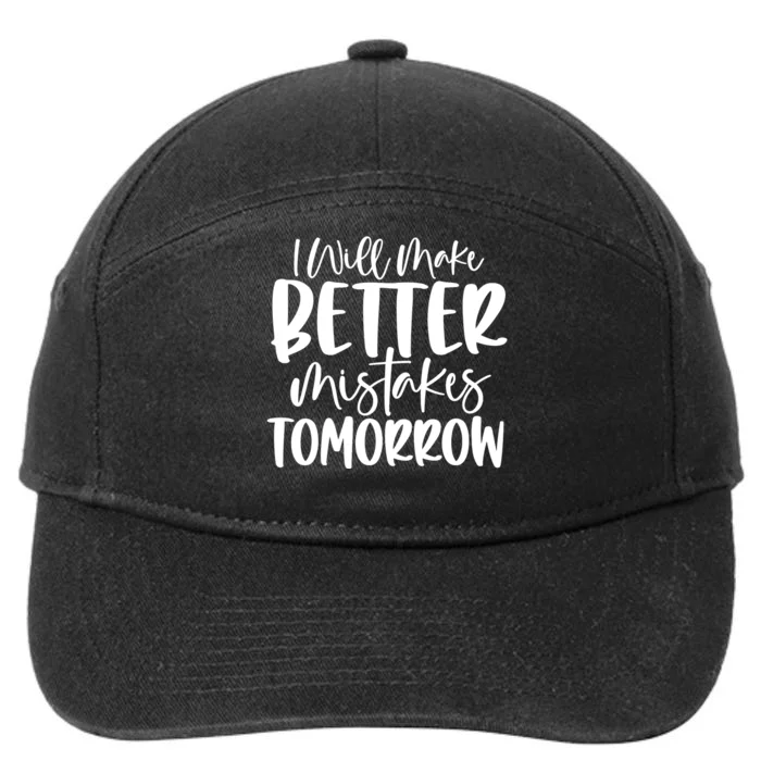 IWill Make Better 7-Panel Snapback Hat