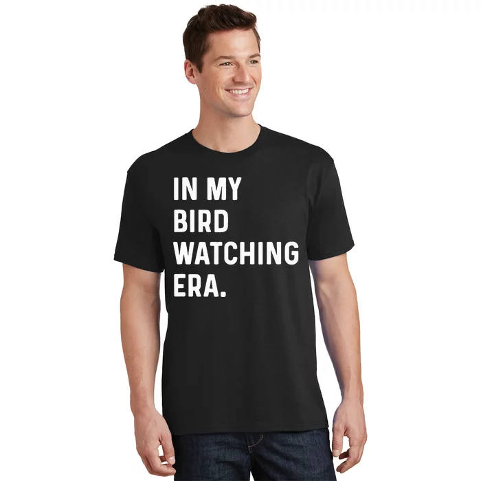 In My Bird Watching Era Birds Telescope Photography T-Shirt