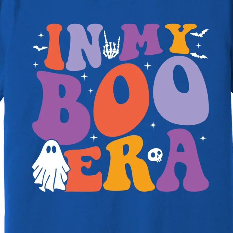 In My Boo Era Retro Groovy Spooky Funny Halloween Ghost Gift Premium T-Shirt