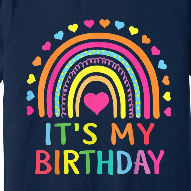 It's My Birthday Shirt for Wo, Teens, Girls Gift Rainbow Premium T-Shirt