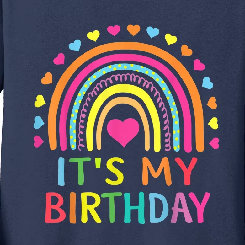 Rainbow Kids For kids Birthday T-Shirt 