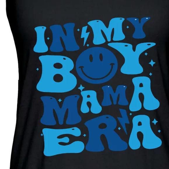 In My Boy Mama Era Ladies Essential Flowy Tank