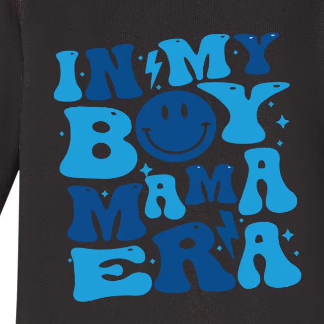 In My Boy Mama Era Baby Long Sleeve Bodysuit