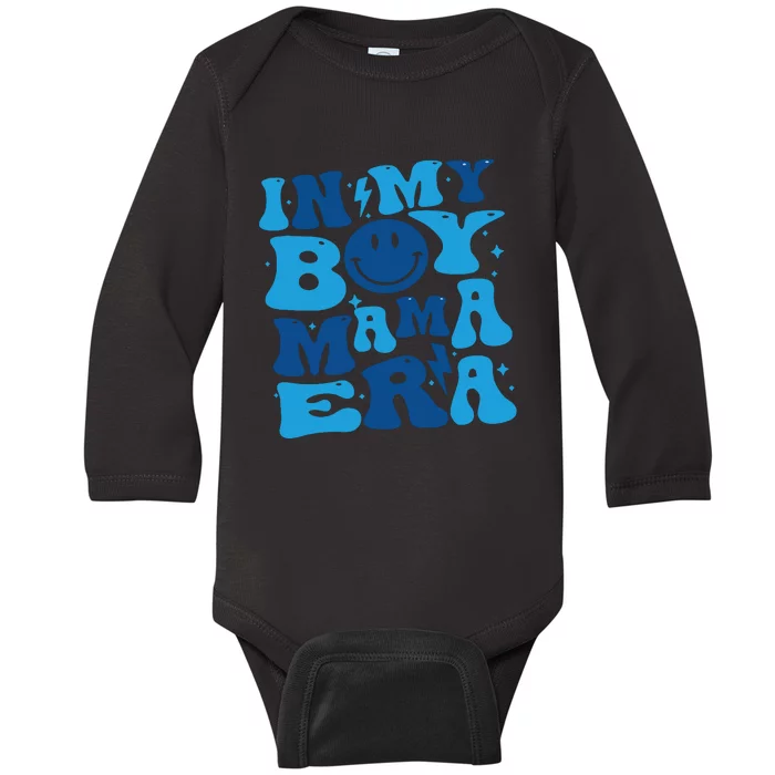 In My Boy Mama Era Baby Long Sleeve Bodysuit