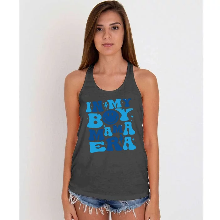 In My Boy Mama Era Women's Knotted Racerback Tank