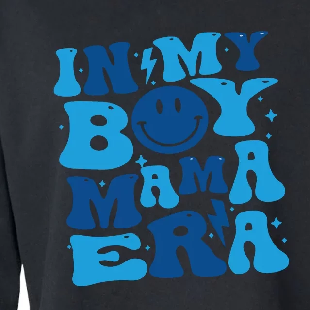 In My Boy Mama Era Cropped Pullover Crew