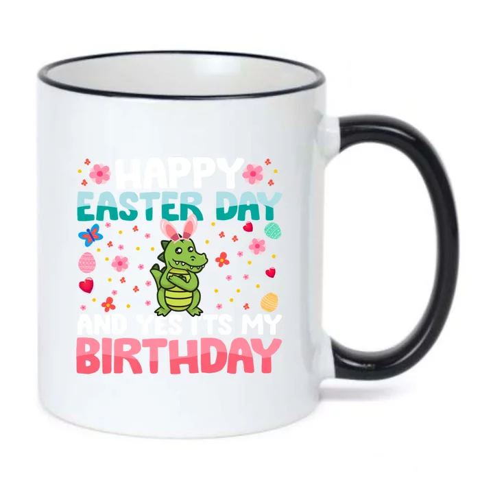 It's My Birthday And Easter Day Happy To Me You Alligators Gift Black Color Changing Mug