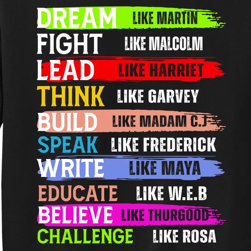 Inspiring Martin Black History Month African American Sweatshirt