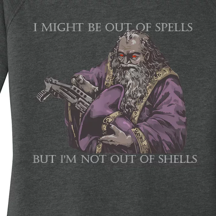 I Might Be Out Of Spells But IM Not Out Of Shells Women's Perfect Tri Tunic Long Sleeve Shirt