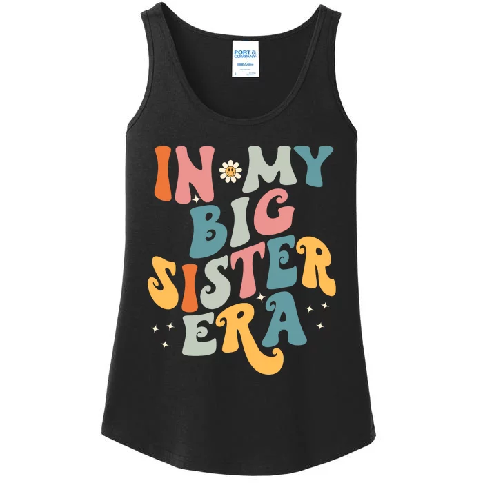 In My Big Sis Era Baby Kids Girls Big Sister Ladies Essential Tank